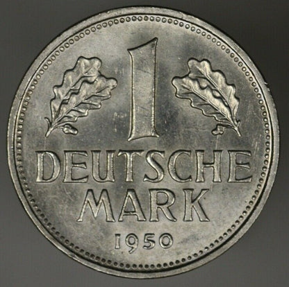 Germany 1950 J 1 Mark Gem BU  A2729