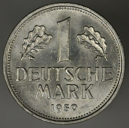 Germany 1950 J 1 Mark Gem BU  A2729