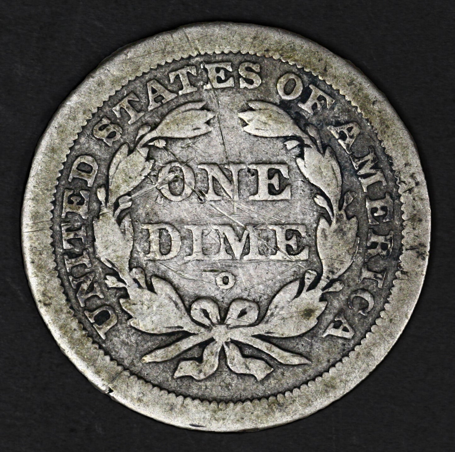US 1842 O Seated Liberty Dime  A3223