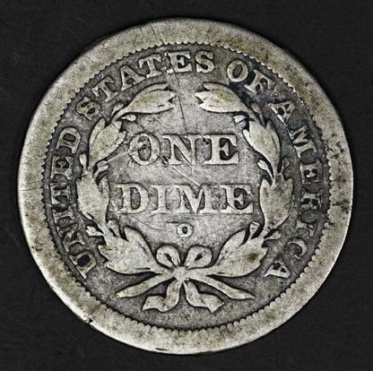US 1842 O Seated Liberty Dime  A3223