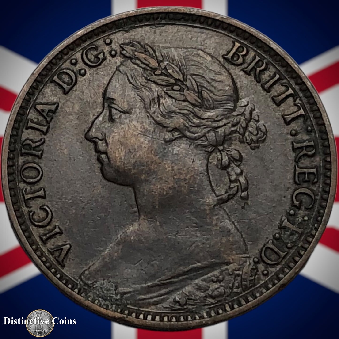 Great Britain 1881 H Farthing 1/4d GB3914