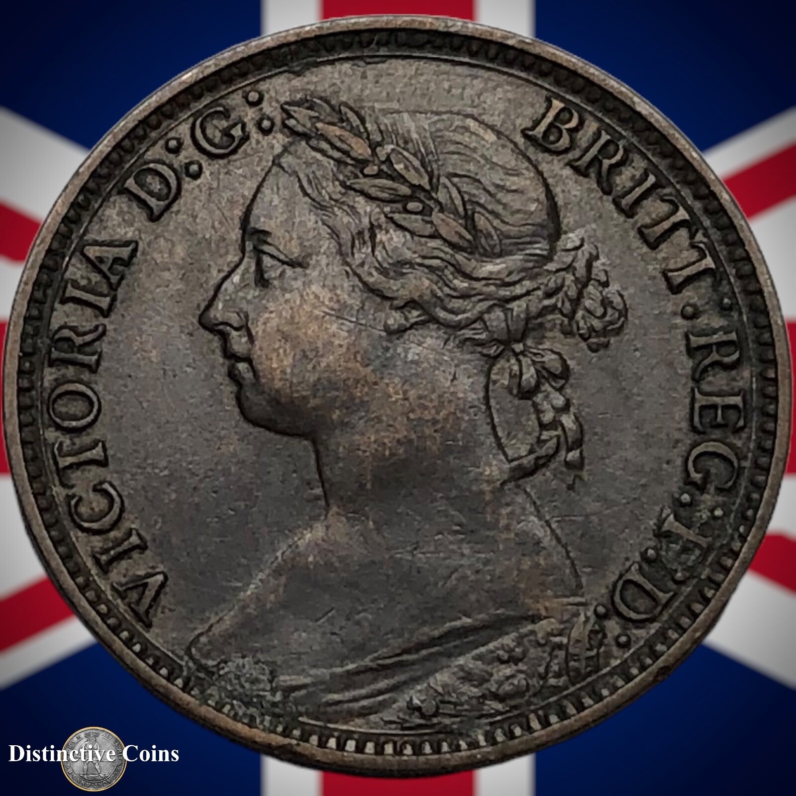 Great Britain 1881 H Farthing 1/4d GB3914