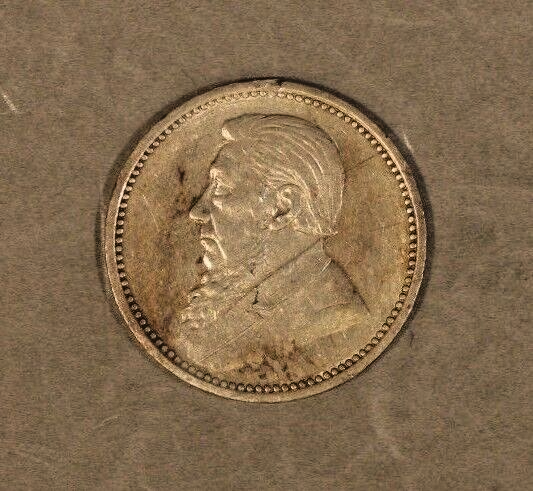 1896 South Africa 3 Pence Choice Coin Light Lusters