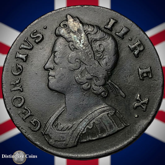 Great Britain 1739 Half Penny 1/2d GB5071