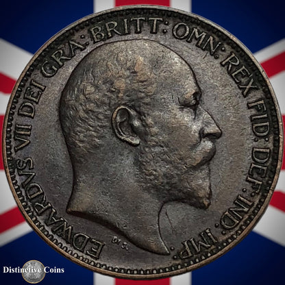 Great Britain 1904 Farthing 1/4d GB4554