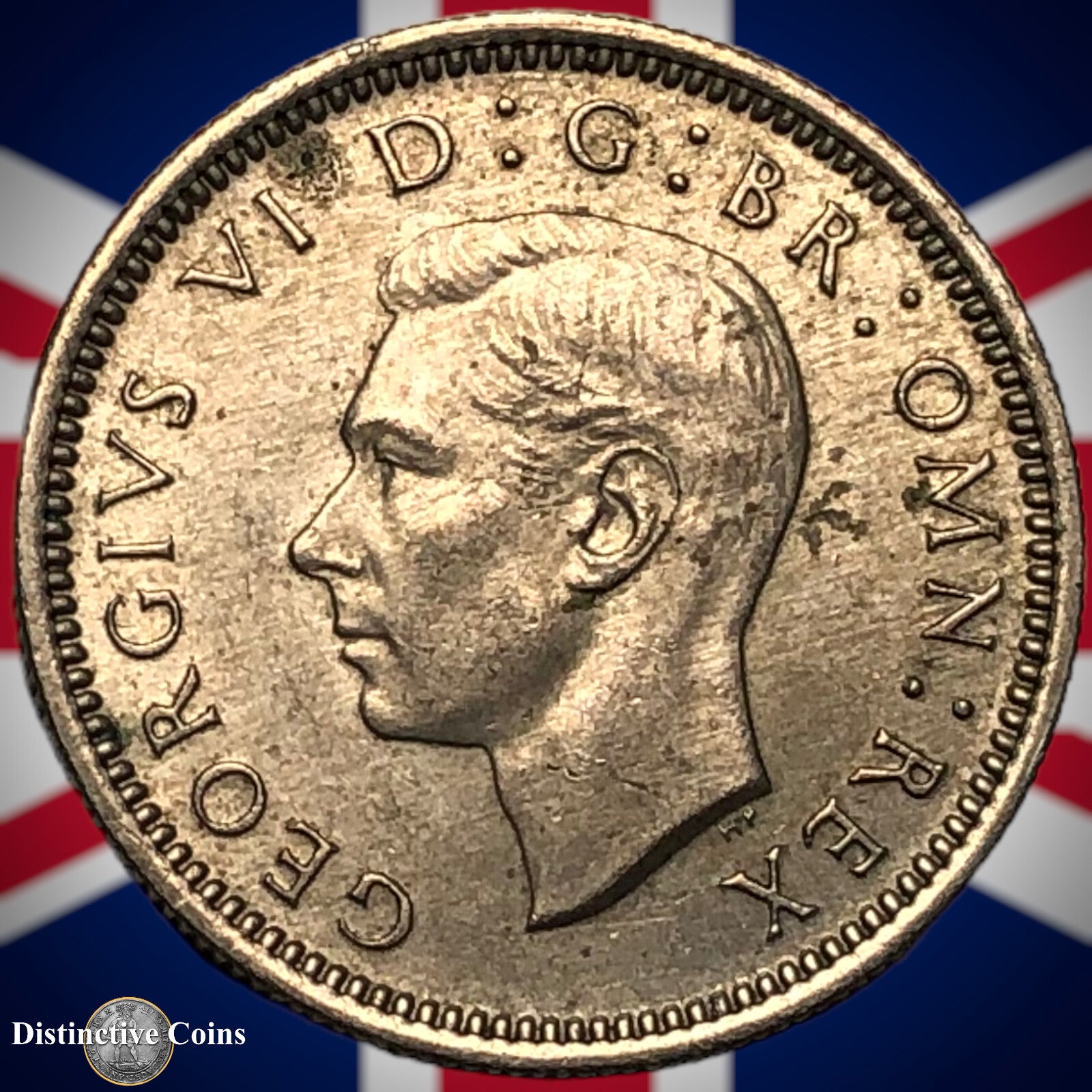 Great Britain 1951 Six Pence GB1773