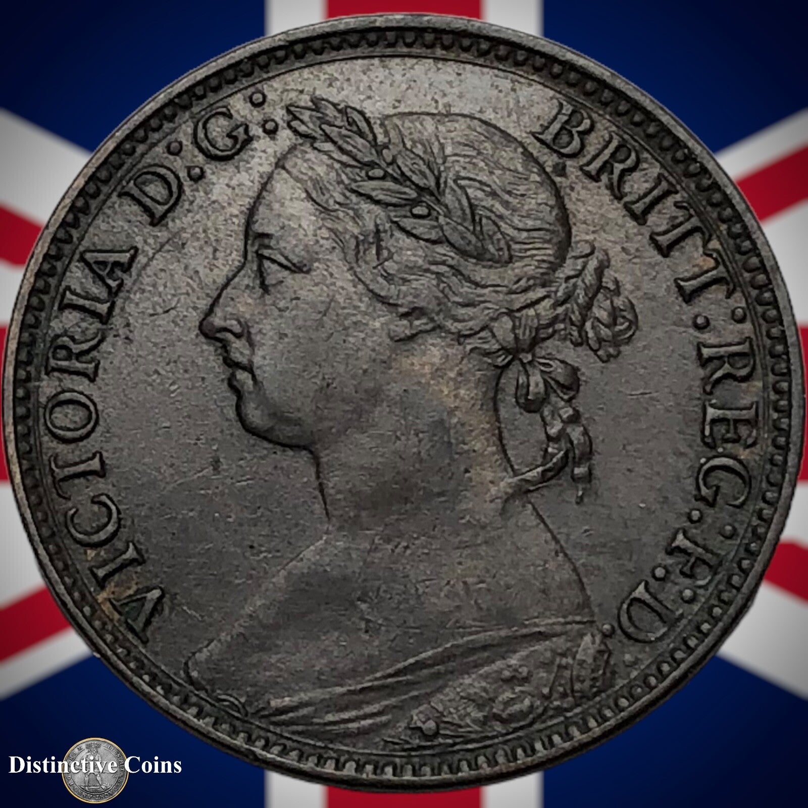 Great Britain 1881 Farthing 1/4d GB3866