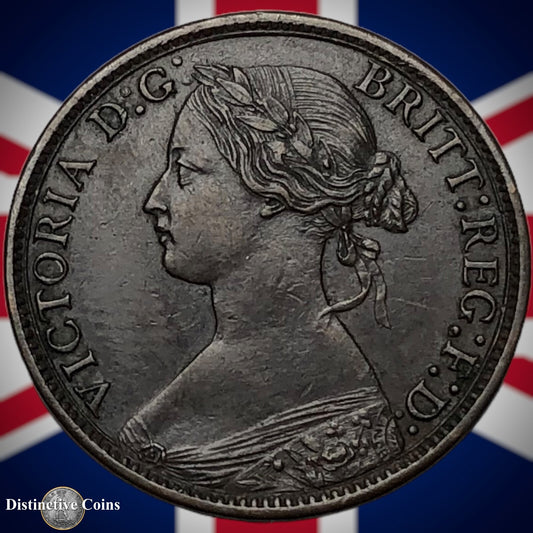 Great Britain 1868 Farthing 1/4d GB3624