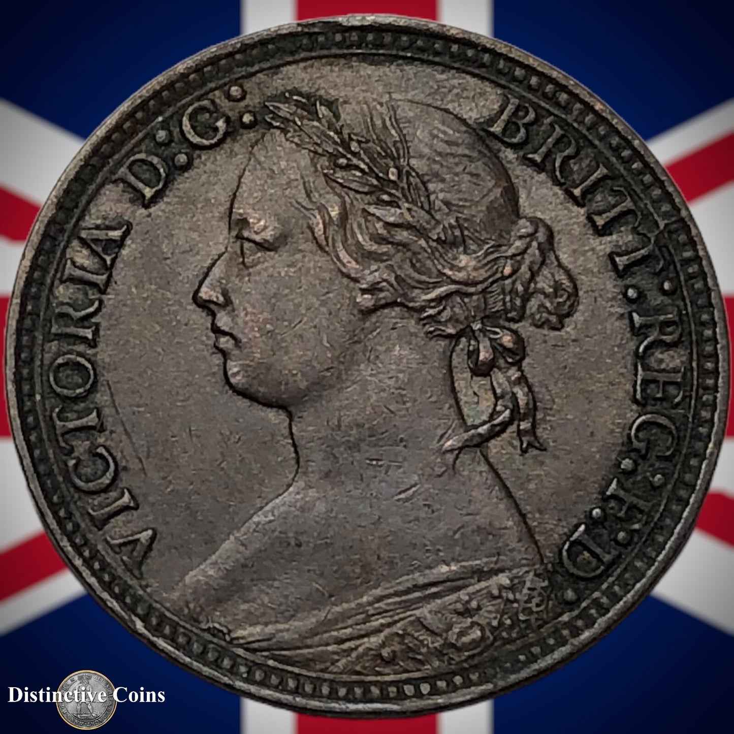 Great Britain 1879 Farthing 1/4d GB3820