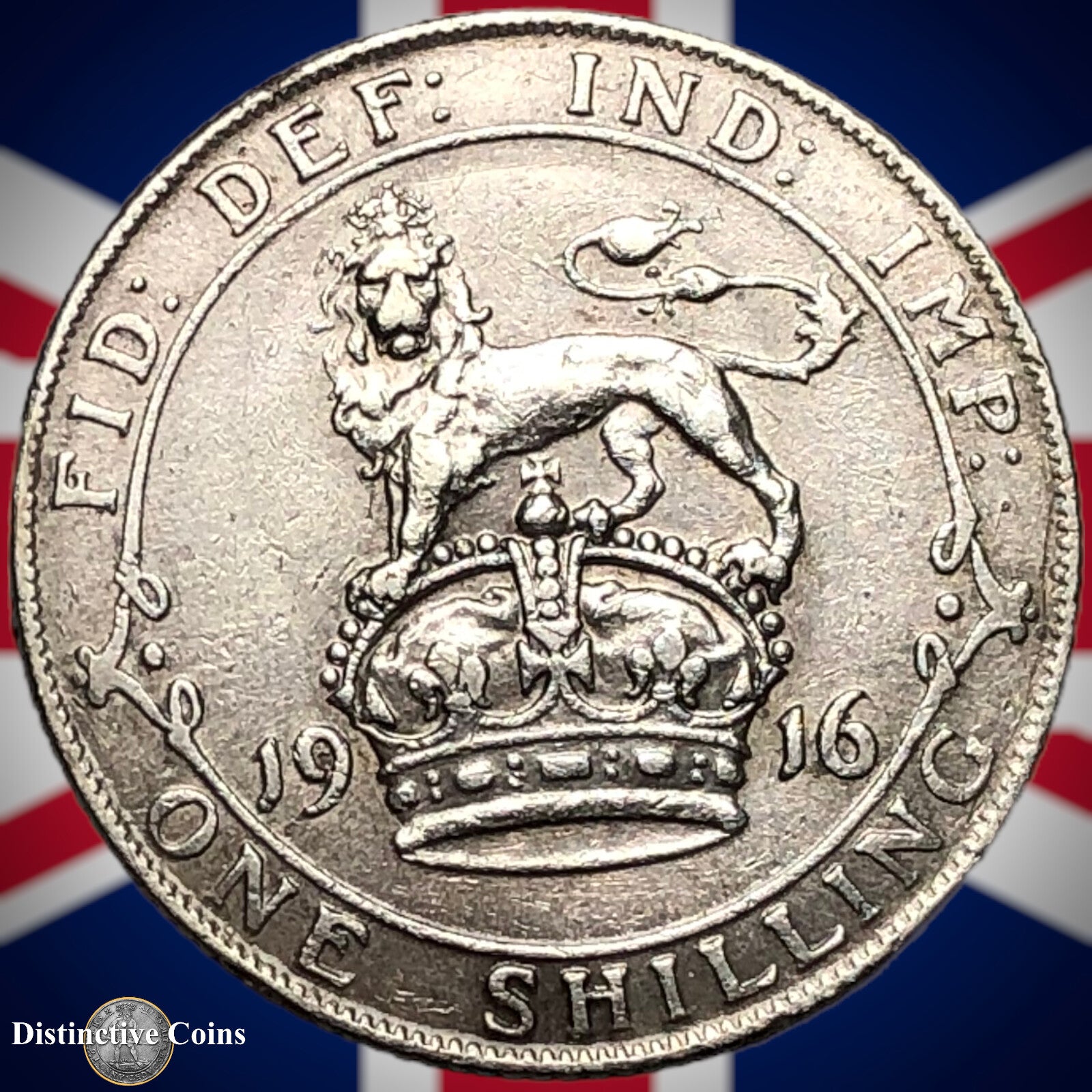 Great Britain 1916 One Shilling GB0967