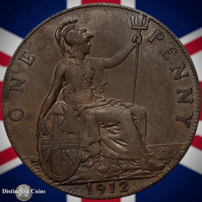 Great Britain 1912 Penny 1d GB6768
