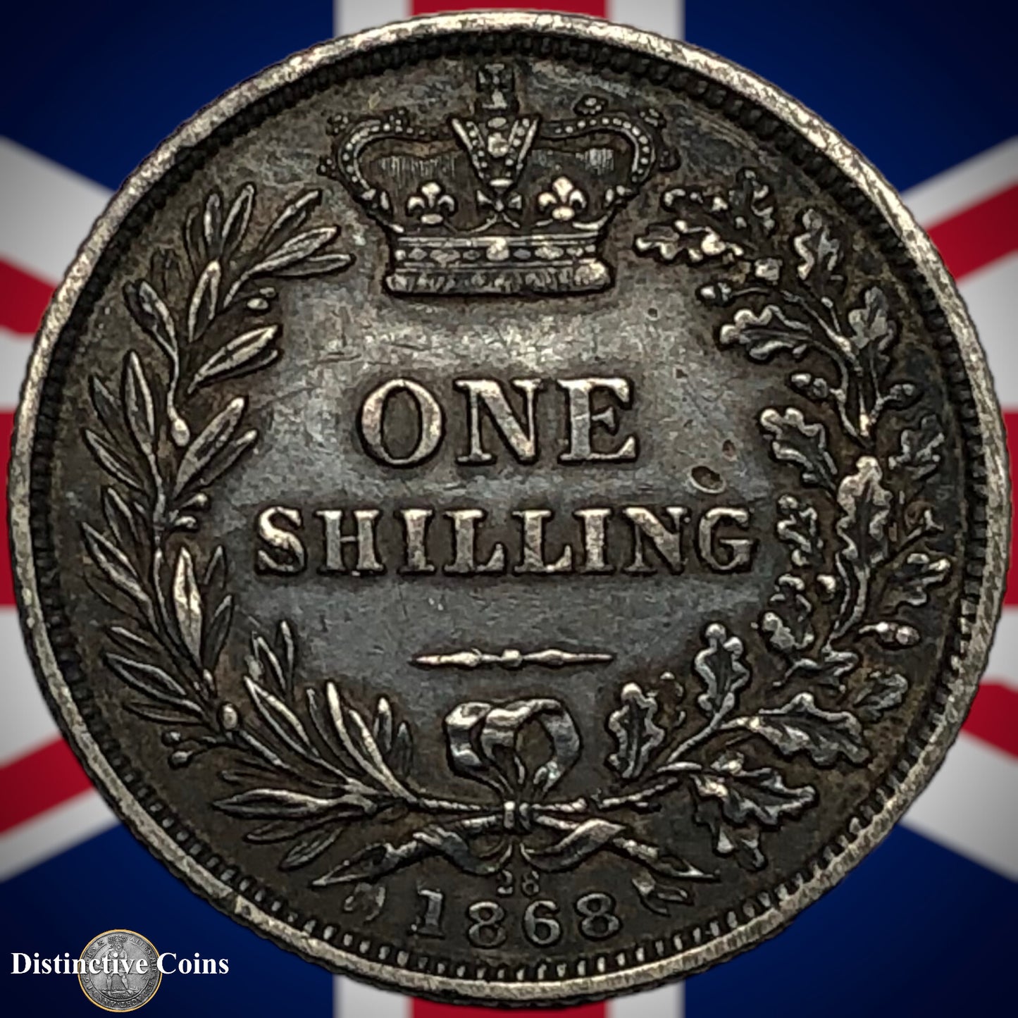 Great Britain 1868 British One Shilling GB0303