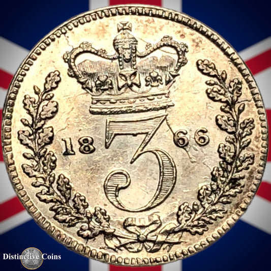 Great Britain 1866 Three Pence GB1842