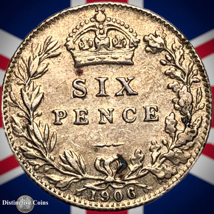 Great Britain 1906 Six Pence GB1540
