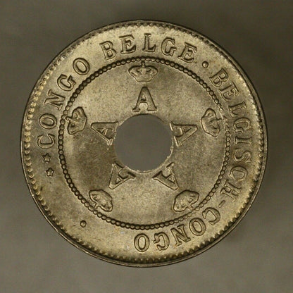 Belgian Congo 1927 10 Centimes BU