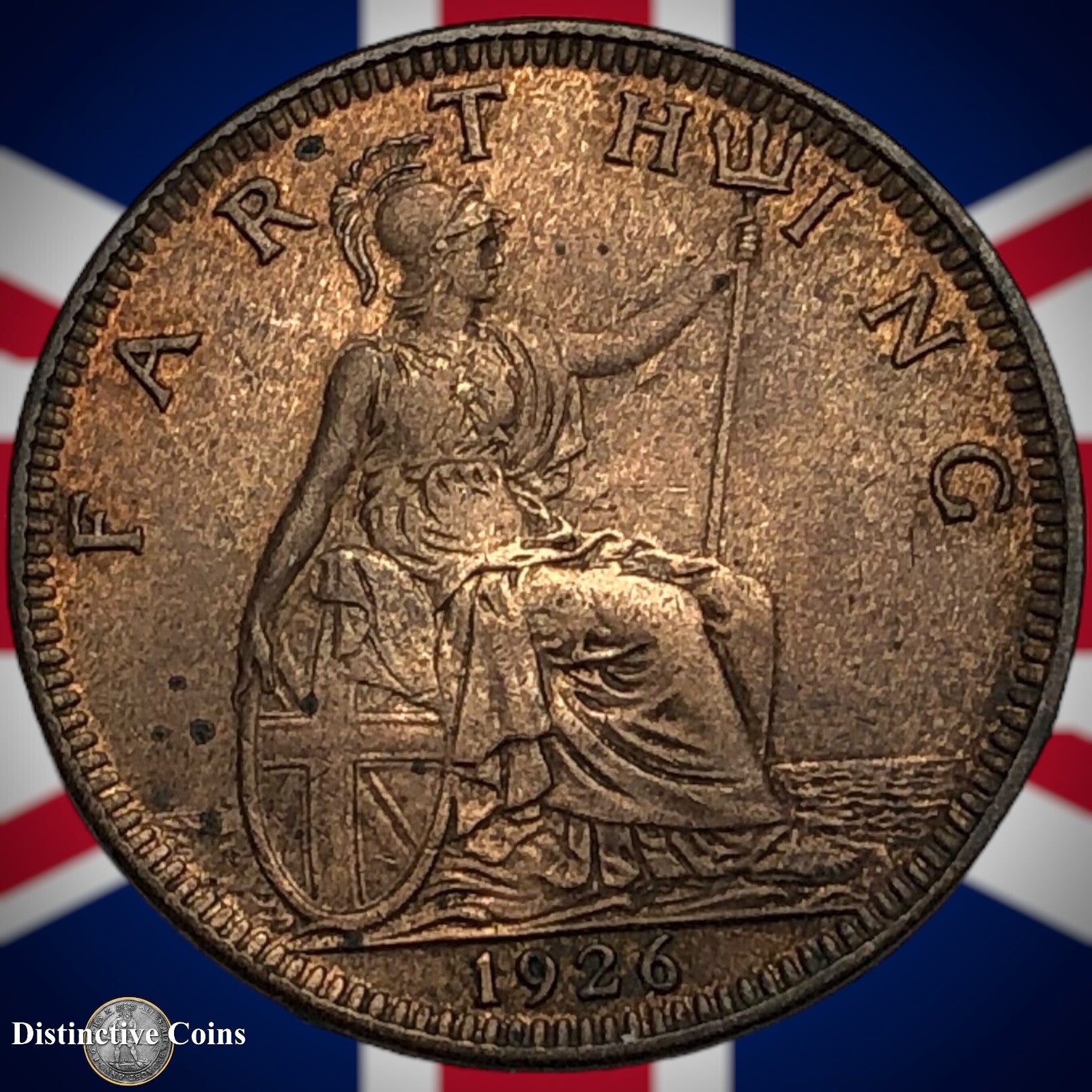 Great Britain 1926 Farthing 1/4d GB4834