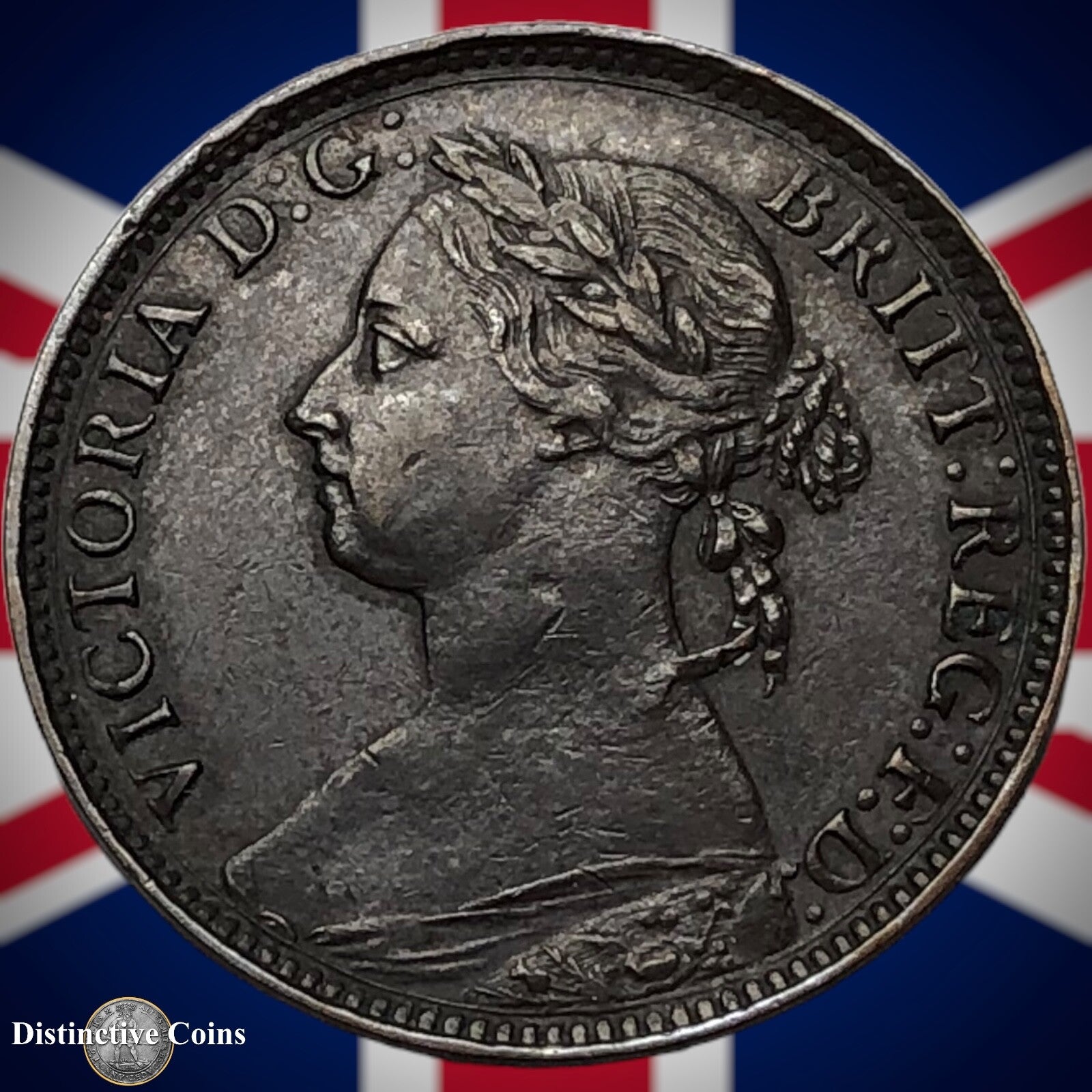 Great Britain 1881 Farthing 1/4d GB3854