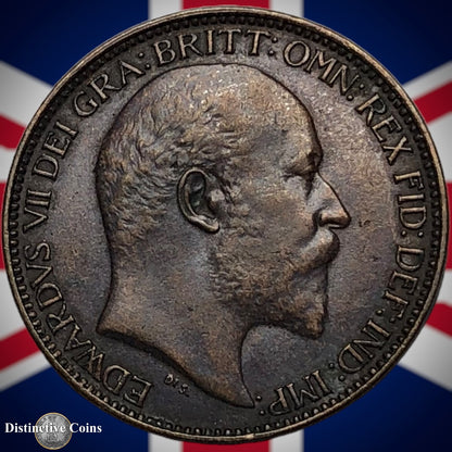 Great Britain 1902 Farthing 1/4d GB4505