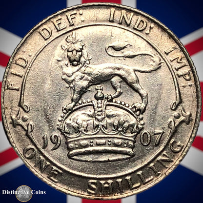 Great Britain 1907 British One Shilling GB0843