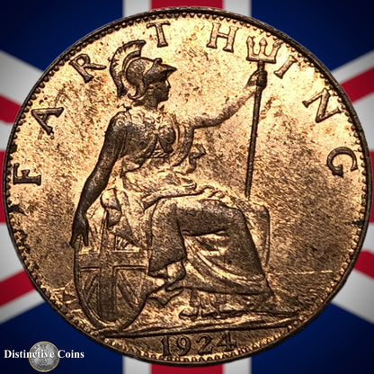 Great Britain 1924 Farthing 1/4d GB4784