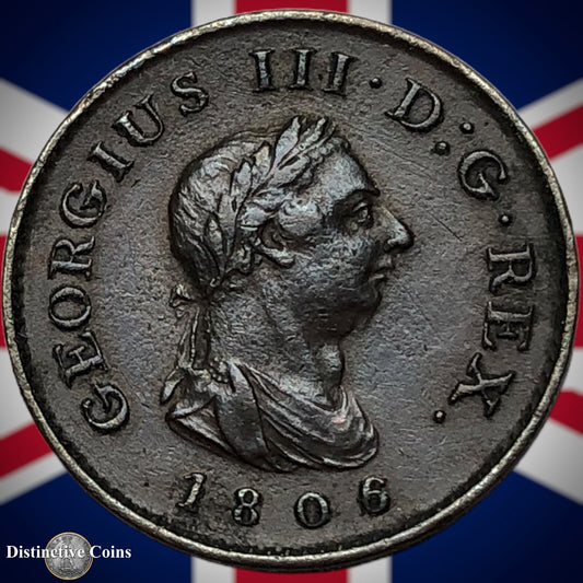 Great Britain 1806 Farthing 1/4d GB3206