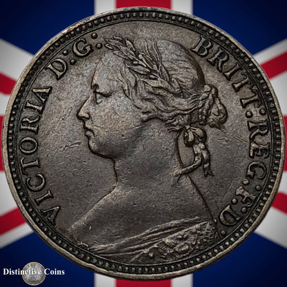 Great Britain 1880 Farthing 1/4d GB3838
