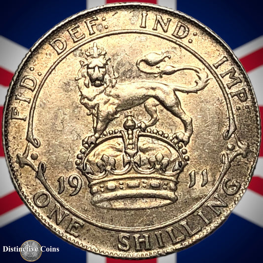 Great Britain 1911 One Shilling GB0906