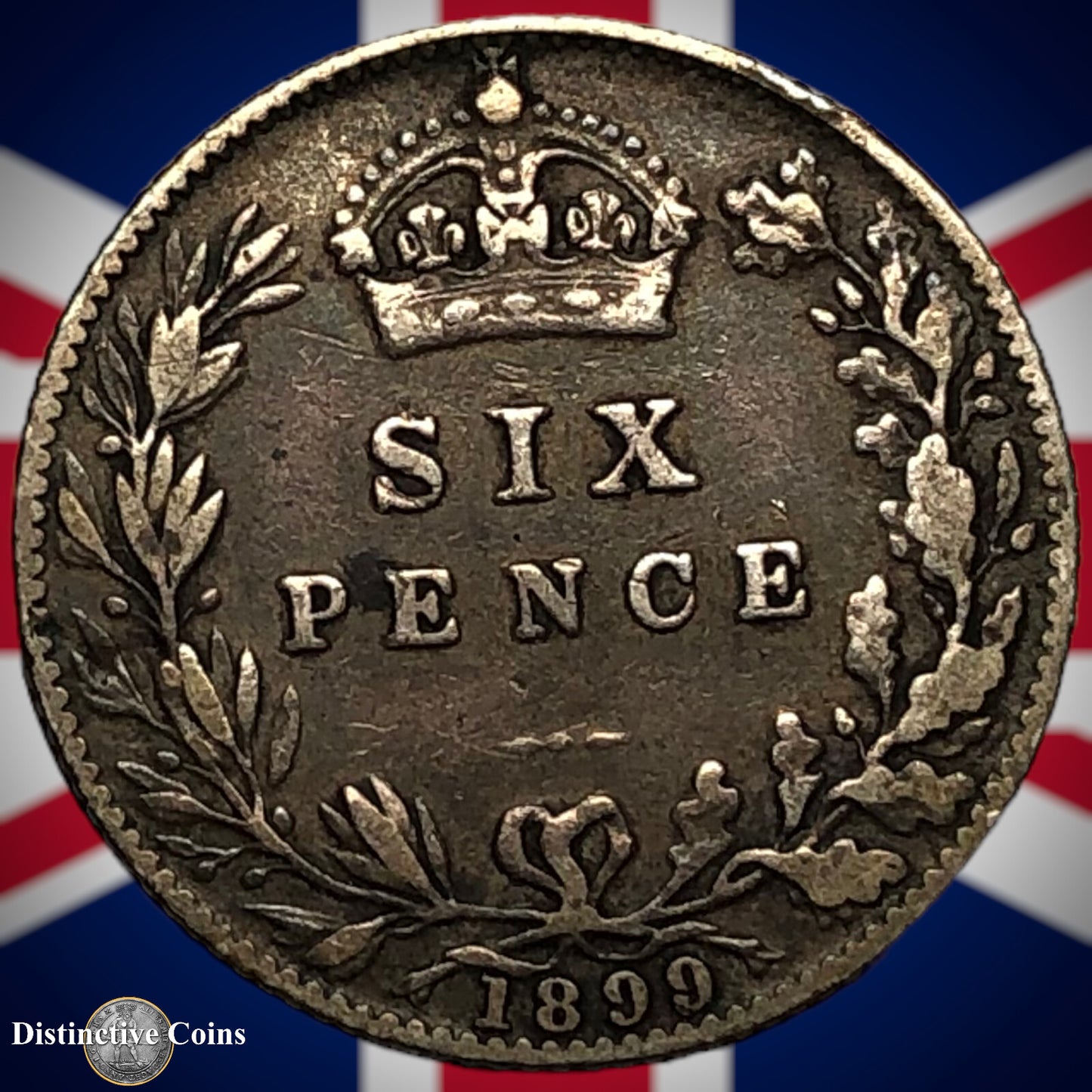 Great Britain 1899 Six Pence GB2800