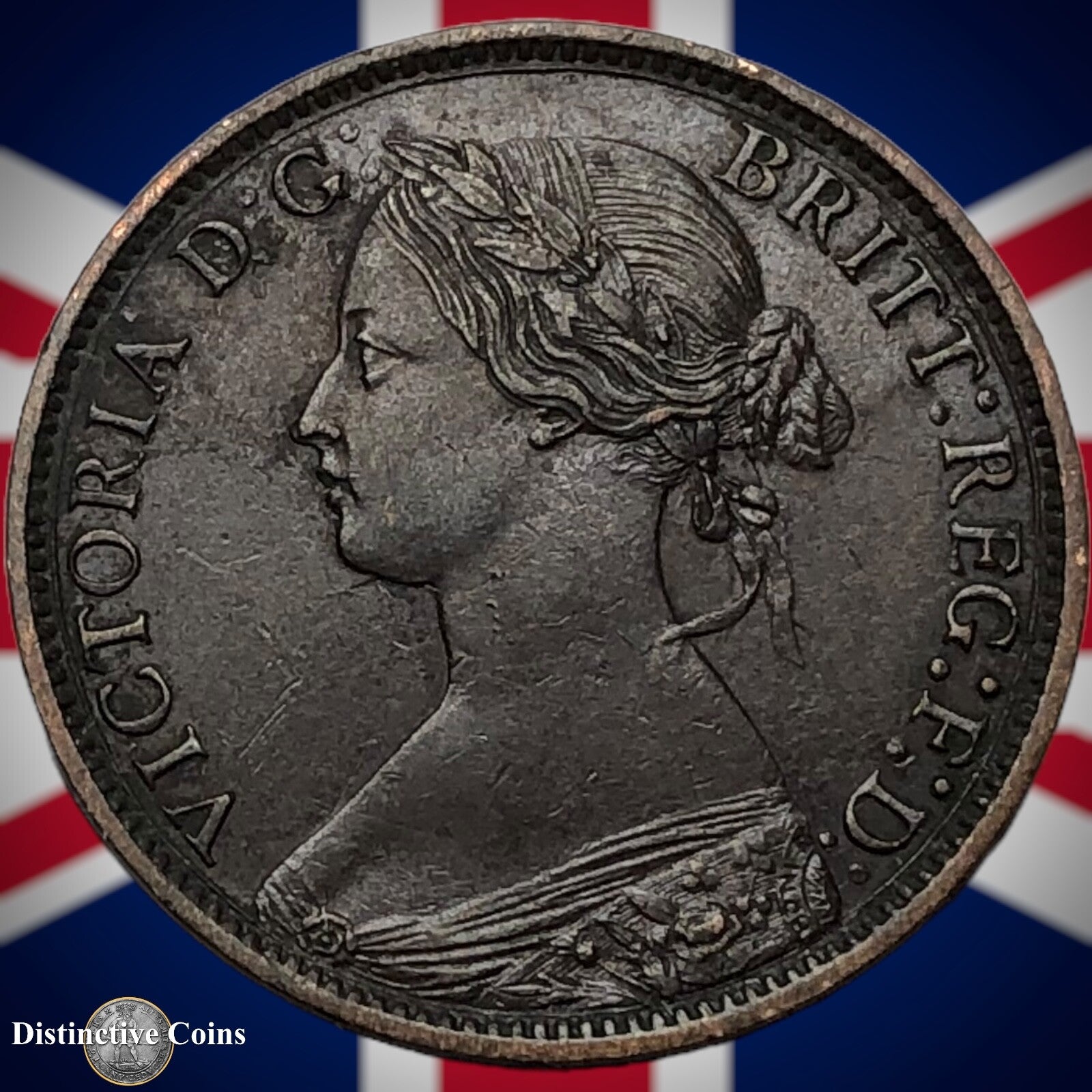 Great Britain 1873 Farthing 1/4d GB3684