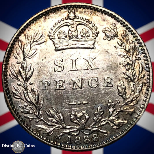 Great Britain 1888 Six Pence GB2714
