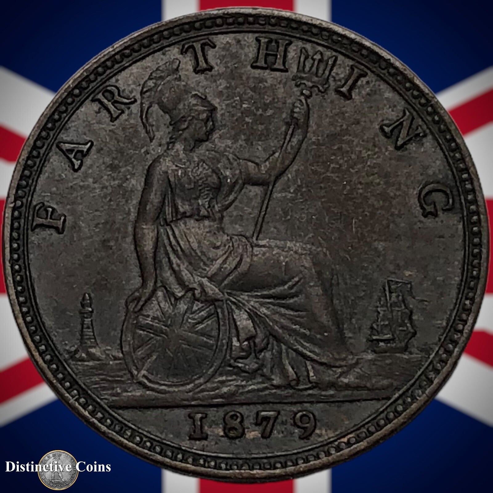 Great Britain 1879 Farthing 1/4d GB3810