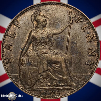 Great Britain 1907 Half Penny 1/2d GB5811