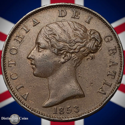 Great Britain 1853 Half Penny 1/2d GB5261