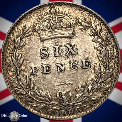 Great Britain 1906 Six Pence GB1529