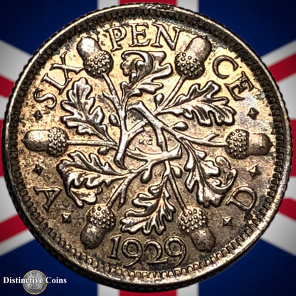 Great Britain 1929 Six Pence GB1693
