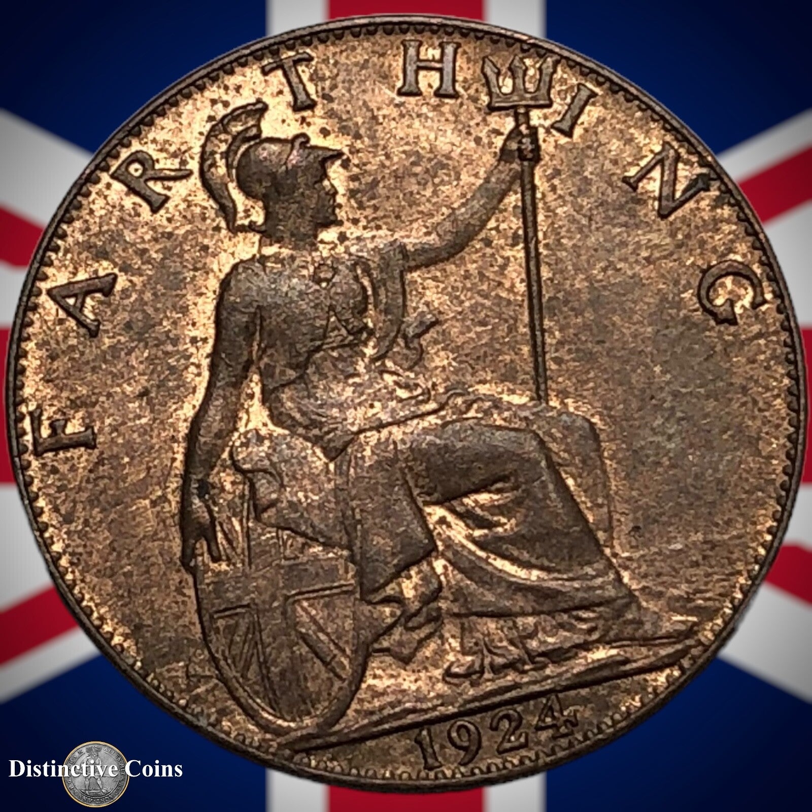 Great Britain 1924 Farthing 1/4d GB4794