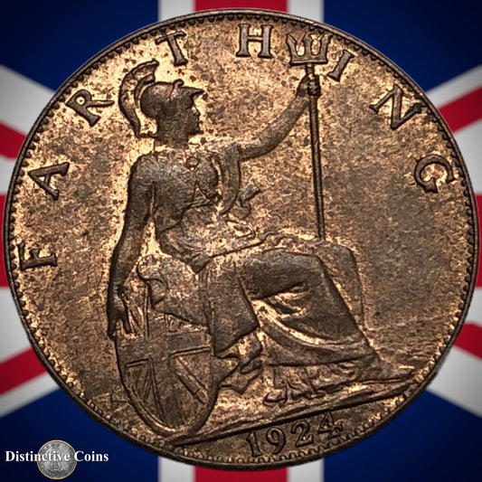 Great Britain 1924 Farthing 1/4d GB4794