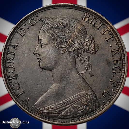 Great Britain 1863 Half Penny 1/2d GB5460