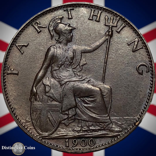 Great Britain 1900 Farthing 1/4d GB4472