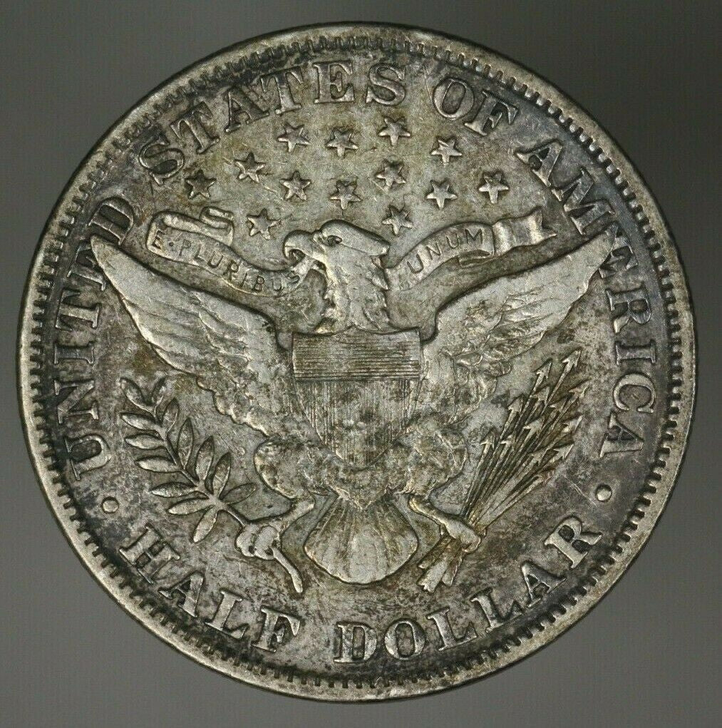 US 1898 P Barber Half Dollar  A2791