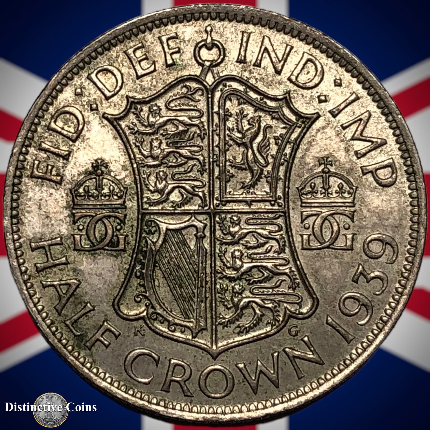 Great Britain 1939 Half Crown GB1335