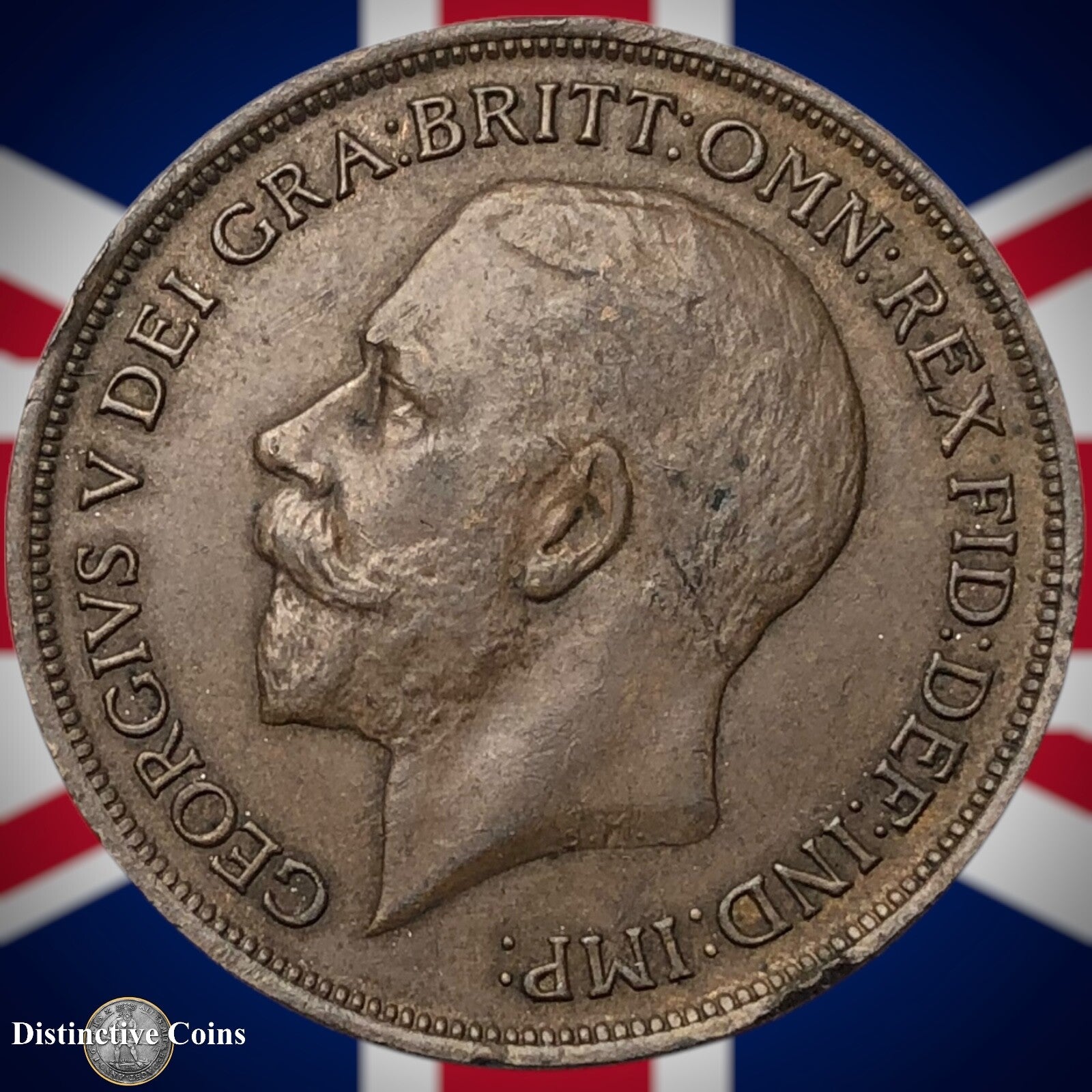 Great Britain 1918 Penny 1d GB6861
