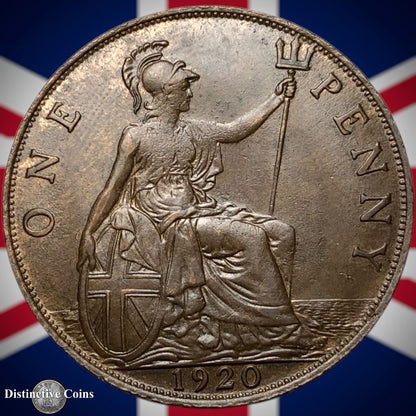 Great Britain 1920 Penny 1d GB6958