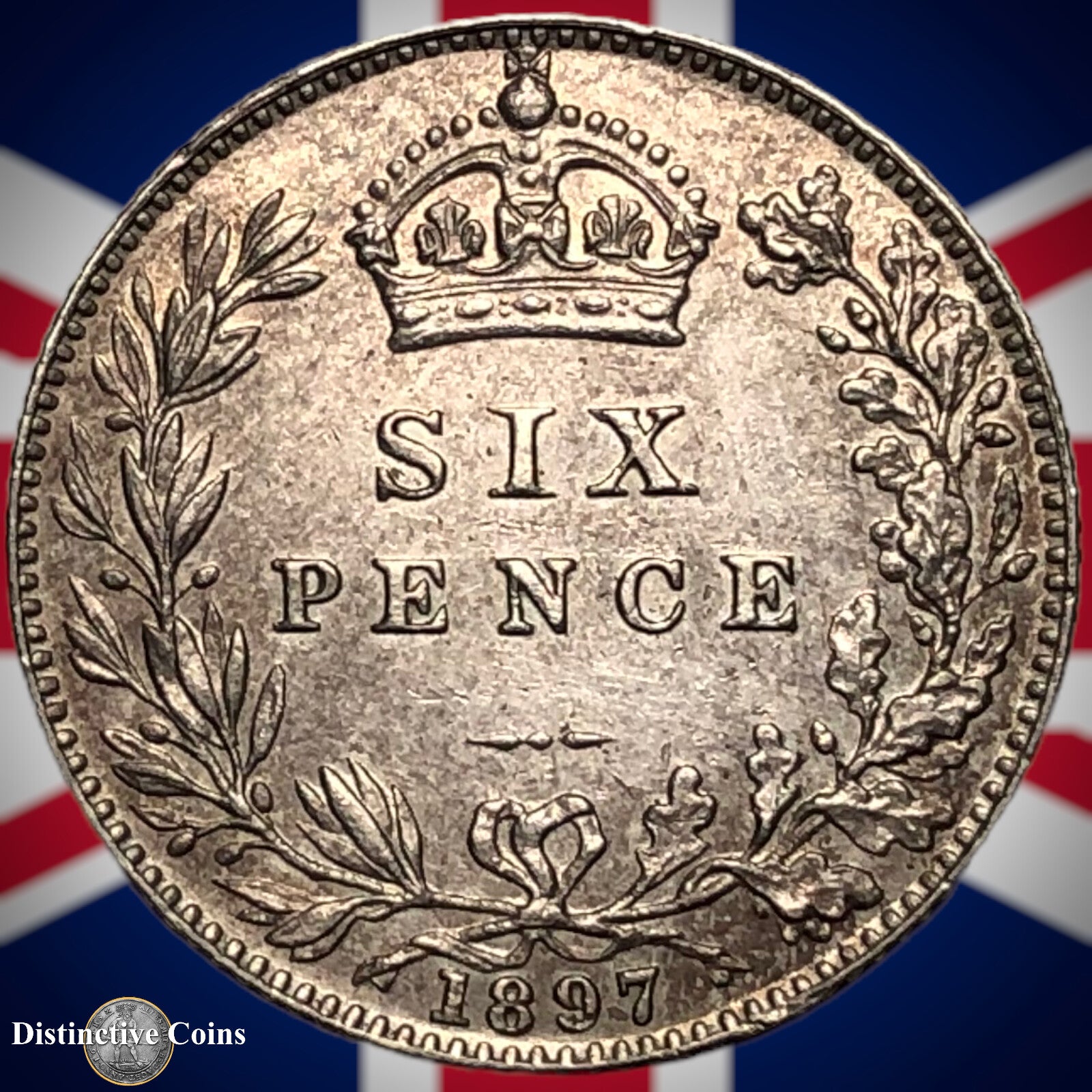 Great Britain 1897 Six Pence GB2792