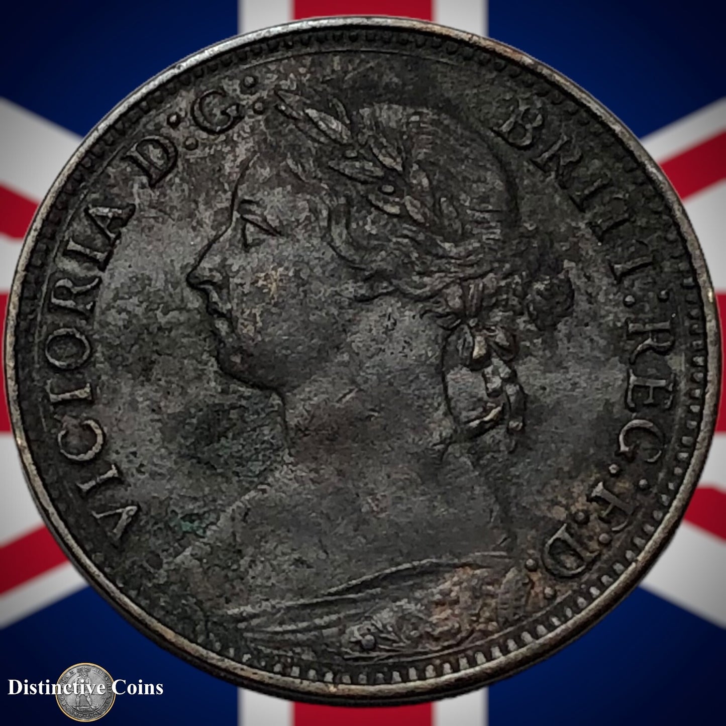 Great Britain 1881 H Farthing 1/4d GB3936