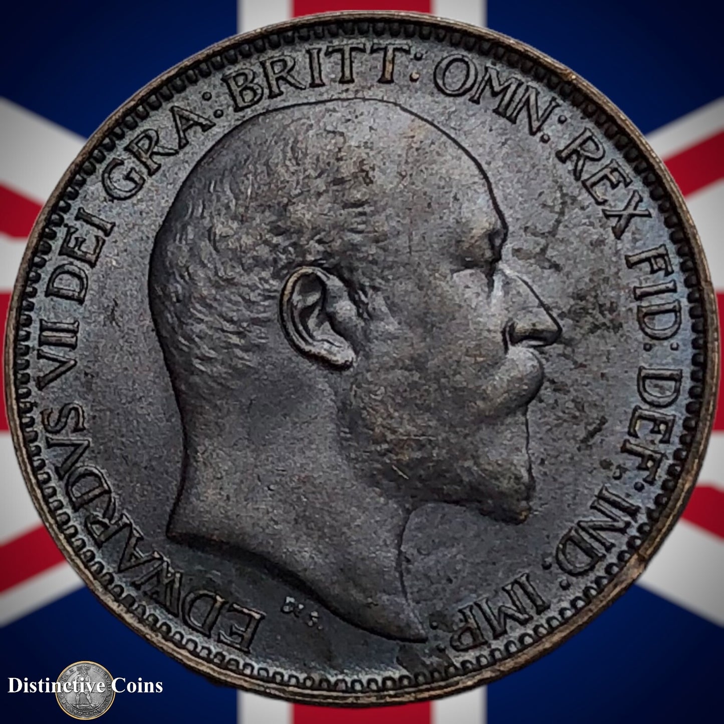 Great Britain 1908 Farthing 1/4d GB4613