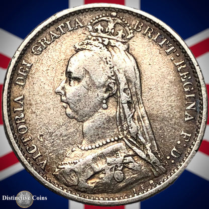 Great Britain 1889 Six Pence GB2723