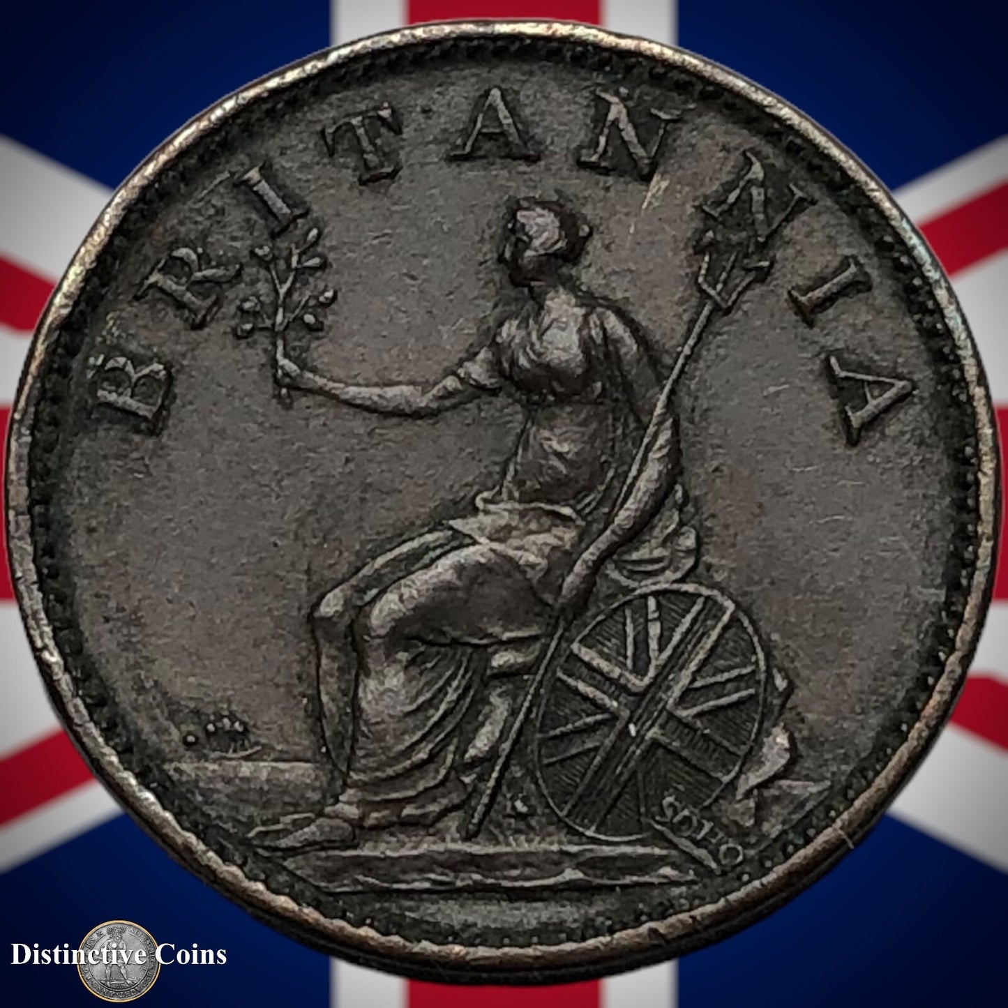 Great Britain 1806 Farthing 1/4d GB3219