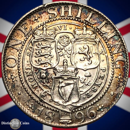 Great Britain 1896 British One Shilling GB0665