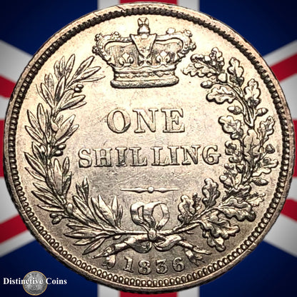 Great Britain 1836 British One Shilling GB0134